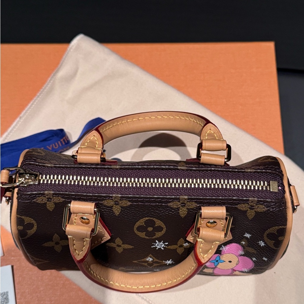 Brand NEW Louis Vuitton Monogram Vivienne Nano Speedy M82624 - Picture 9 of 12